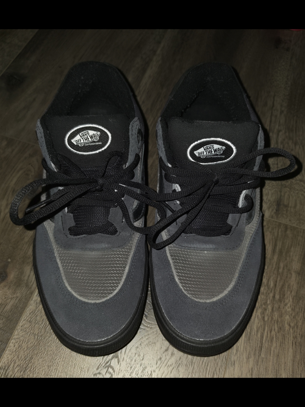 Vans Wayvee Midnight Black Navy Blue Skate Shoes